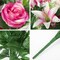 Memorial Day Flowers for Cemetery, 36 Stems Realistic Mixed Rose Lilies Artificial Flowers Bouquet Bush,Cemetery Flowers for Grave, 25.9 in. Sympathy Silk Cemetery Flowers